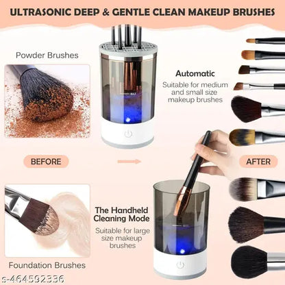 Electric Makeup Brush Cleaner, Cosmetic Brush Cleaner for Deep Cleaning All Types of Brushes, Birthday Christmas Gift for Women Wife Friend